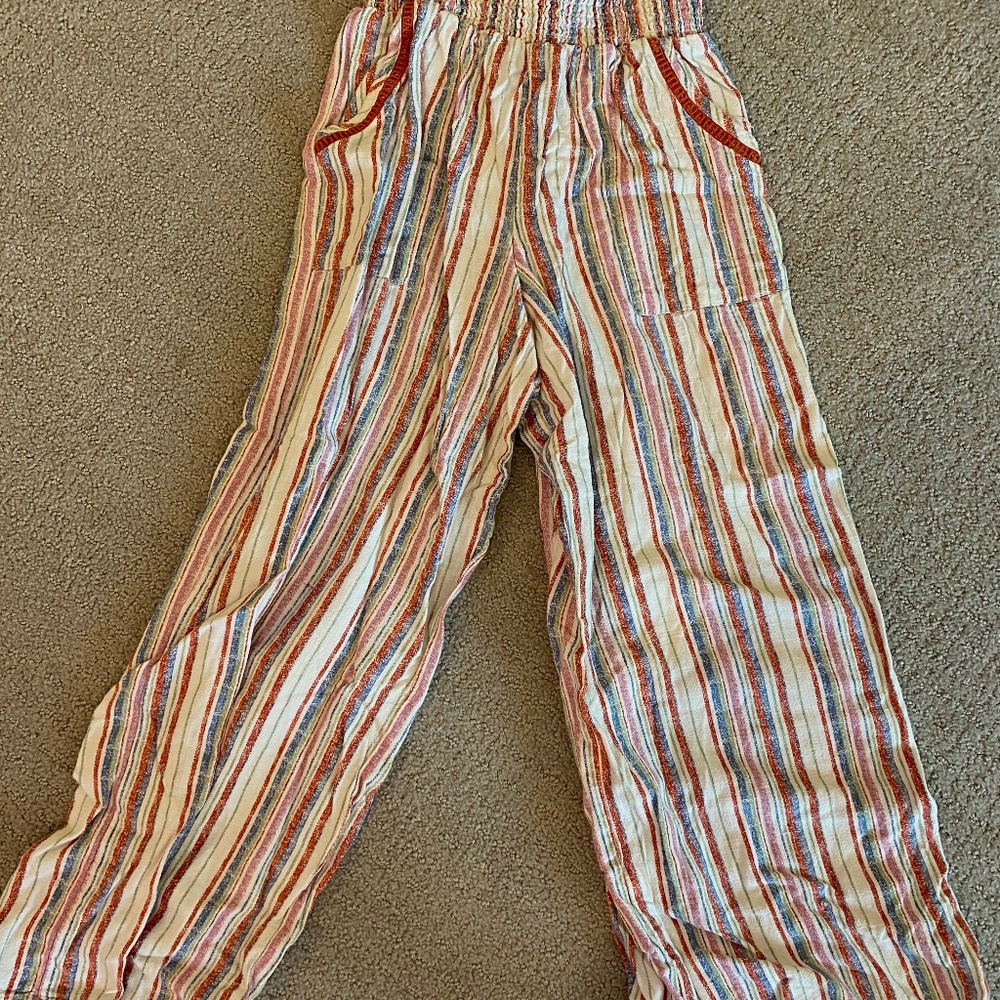 Target art class girls striped dress pants
